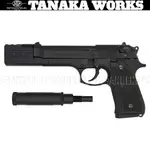 ��ǥ륬�� Beretta 92FS Professional Comp Evolution 2 Heavy Weight ALL Black Model Gun with Suppressor ���ʥ������