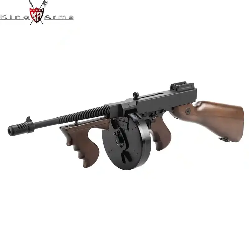 ���ս�λ ��ư���� Thompson M1928 Chicago -Real Wood- KA-AG-258-WO-TH King Arms