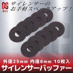 ������󥵡��Хåե��� ����25mm ���8mm 10���� SB-25-8-10 DCI GUNS