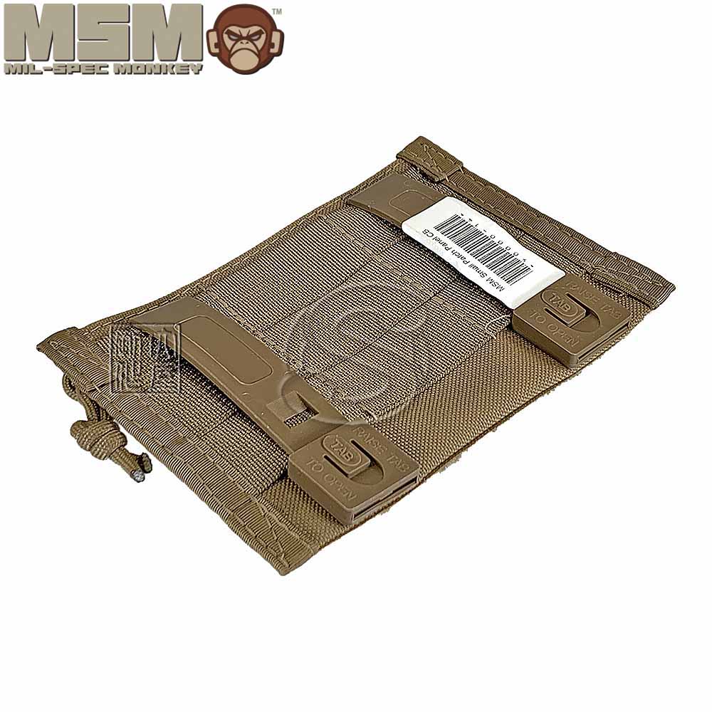 ポーチ SMALL PATCH PANEL Marine Coyote ミルスペックモンキー | MIL SPEC MONKEY | サンケン ...