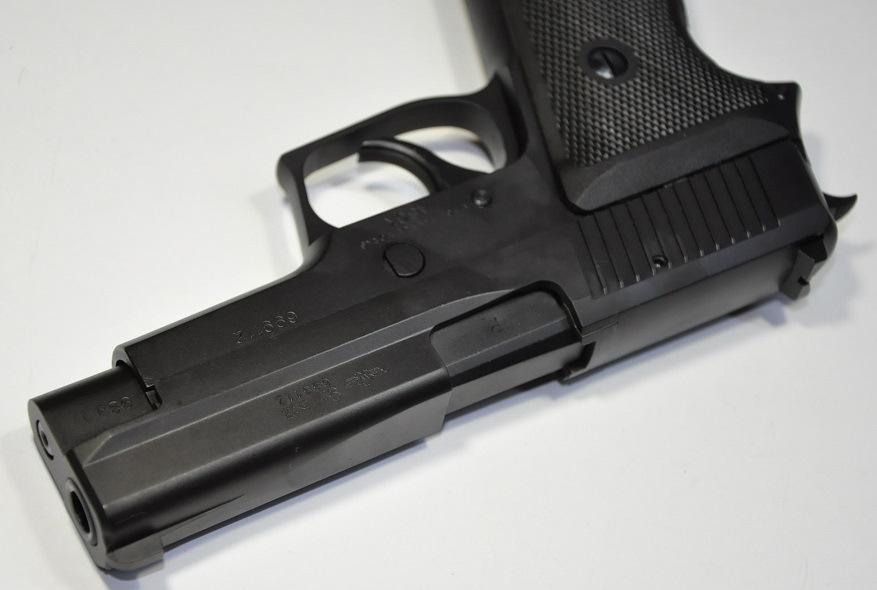 航空自衛隊9mm拳銃モデルガン オールヘヴィウェイト　EVO2 カート欠品 タナカ】P220 航空自衛隊 EVO2 ALL HW モデルガン