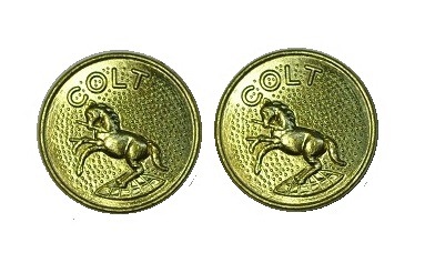 NB COLTロゴ プレート ゴールド メダル メダリオン 2個入り | 東京