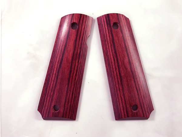 PANDORA ARMS 木製グリップ スムース レッド GM M1911/M45A1対応 AWG