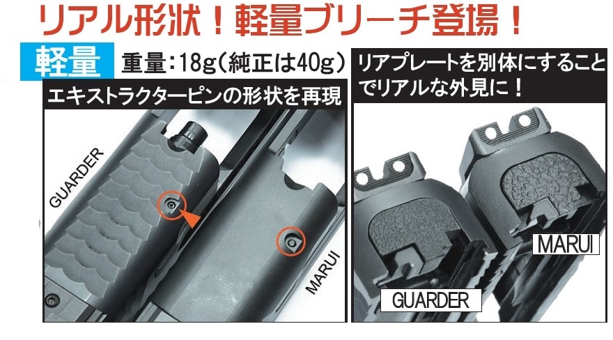 東京マルイ 純正 S&W M&P 9 スライド ブリーチ ピストン セット 楽天市場】マルイ m&p9 ブリーチの通販