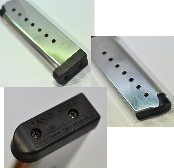 タニオコバ GM-7用 8発マガジン Silver エイトマキシ TANIKOBA-MG