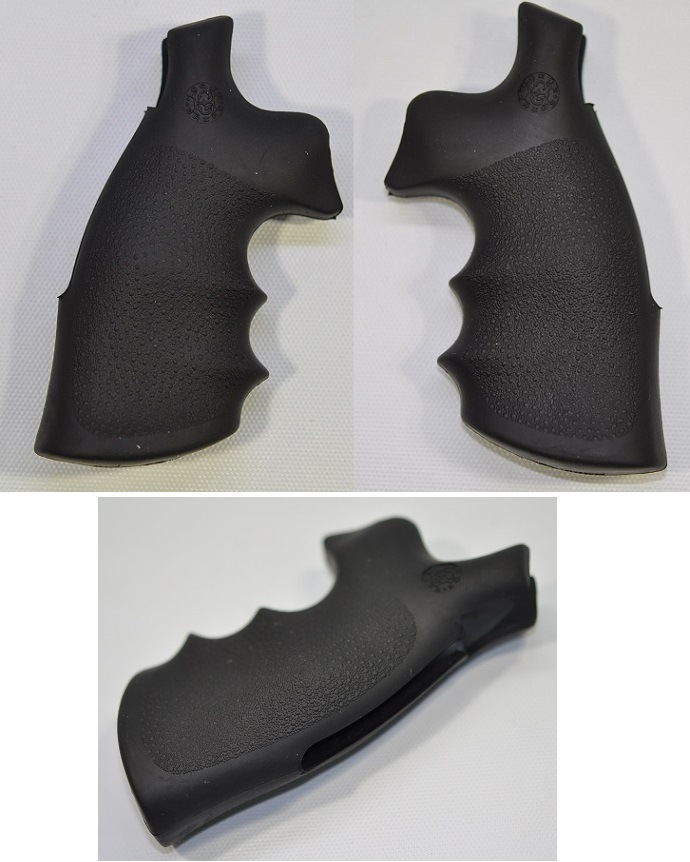 Hogue ラバーグリップ S&W K&Lフレーム ラウンドバット用 19002-4800