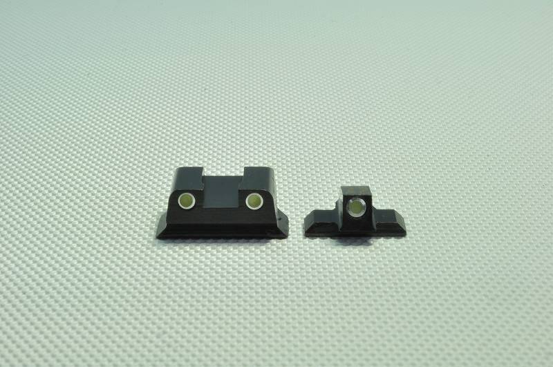 DETONATOR フロント＆リアサイトセット Beretta Px4用 Trijicon BE-10