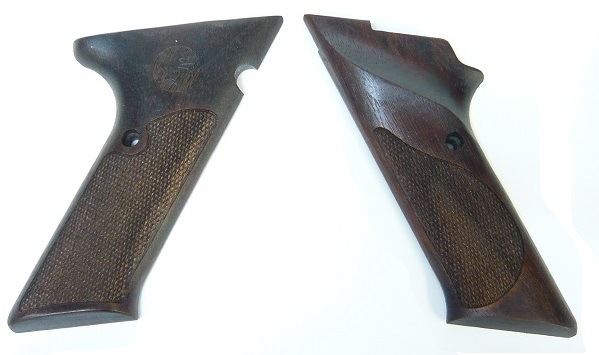 MULE CAW グリップ チェッカー&ロゴ CAW/MGC COLT Woodsman