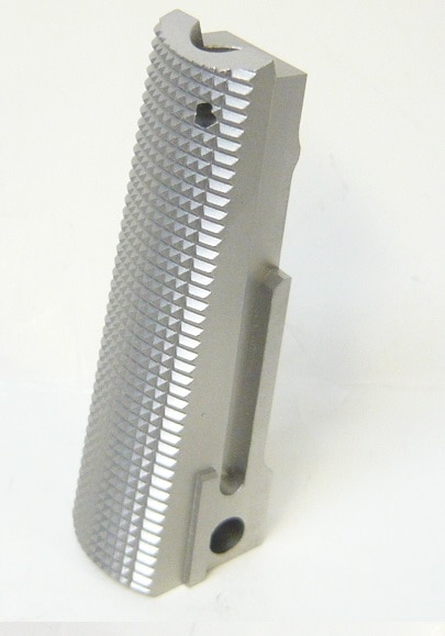 KSK Anvil改 メインスプリング ハウジング チェッカー マットシルバー