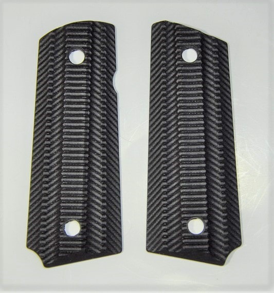 VZ グリップ Aliens スリム M1911コンパクト系用 Black G10 AL-B-COM