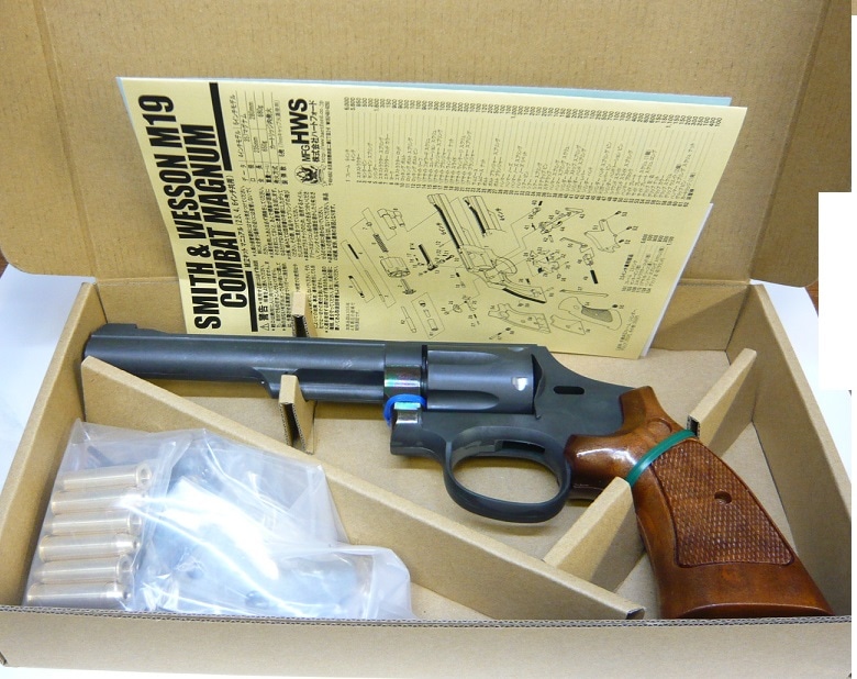 ハートフォード S&W M19 6インチモデル 組み立てキット キットモデルが6年ぶりにリバイバル「ハートフォード S&W M19