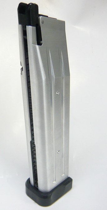 FPR アルミマガジン LONG STI 9mmタイプ スリット有 長さ170mm