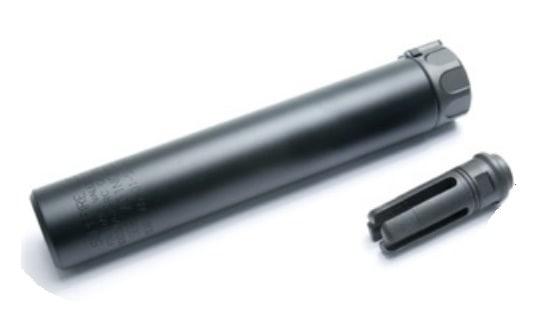 ANGRY GUN サイレンサー SURE FIRE SOCOM 762 & QD ハイダー BLACK