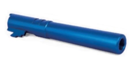 Airsoft Masterpiece アルミアウターバレル 青 45ACP刻印 東京マルイ