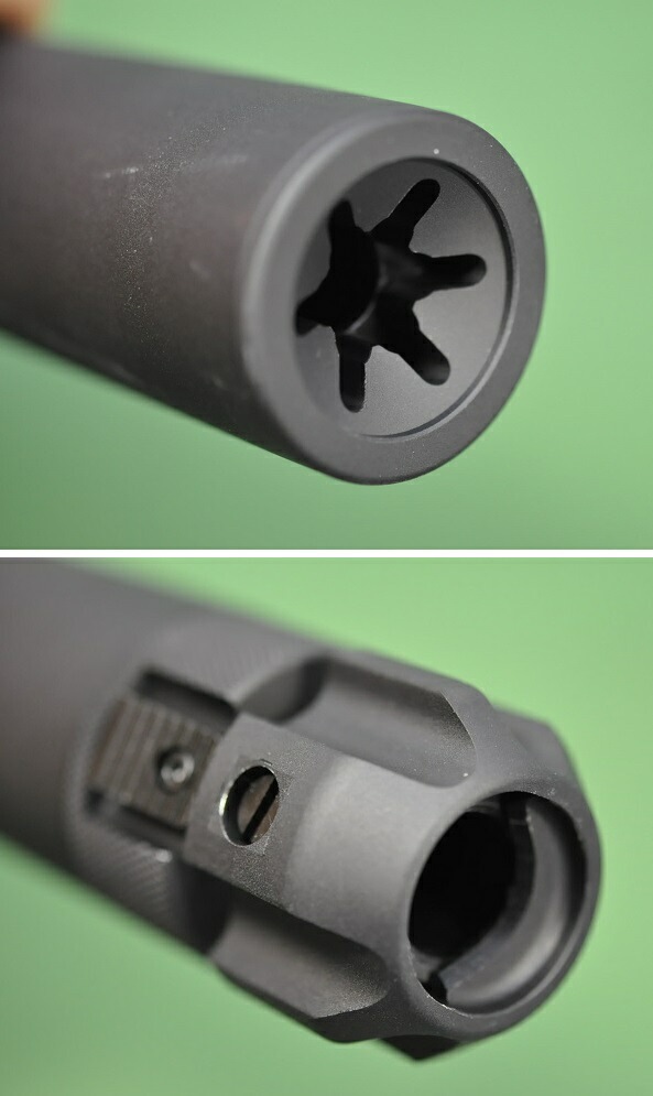 ANGRY GUN サイレンサー トレーサー内蔵バージョン MP7A1 QD 12mm逆