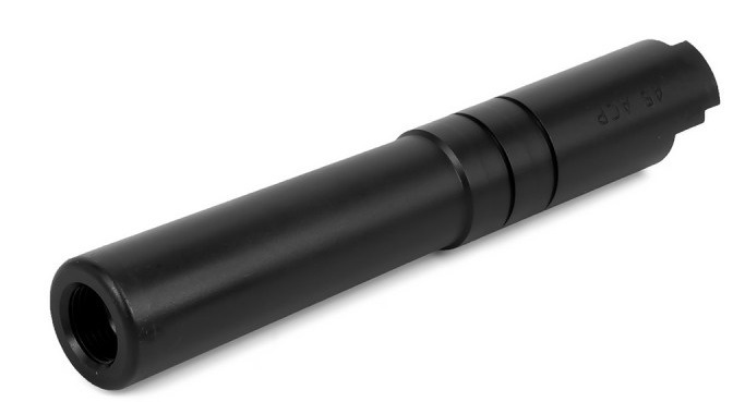 Airsoft Masterpiece スチールアウターバレル Black 45ACP刻印 東京