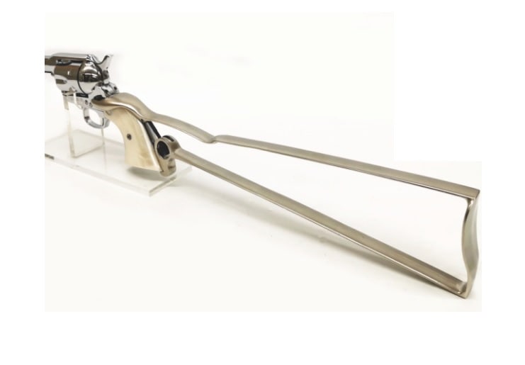 RIGHT メタル スケルトンショルダーストック マットシルバー タナカ