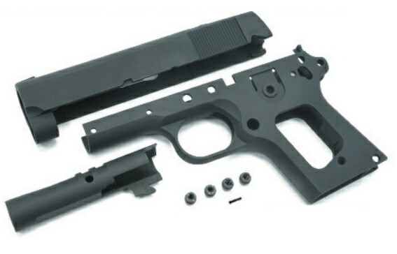 東京マルイ AM.45 バトルダメージ塗装