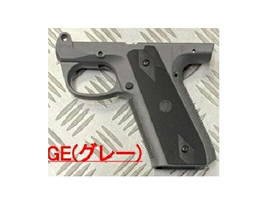 CTM Airsoft製 ルガータイプ ピストルフレームキット グレー