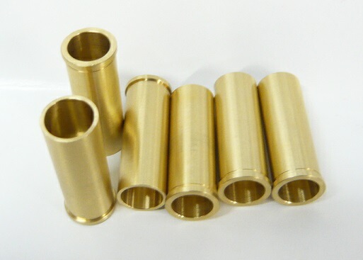 東京マルイ　コルトSAA 専用　真鍮削り出し　カート外装パーツ　6個セット : 真鍮戦飾 東京マルイ SAA.45用 カートリッジ(外枠のみ