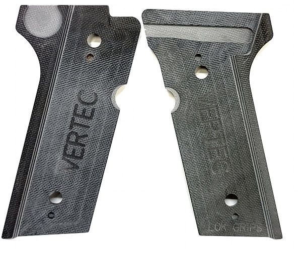 LOK GRIPS Veloce グリップ グレー/ブラック 各社M92バーテック対応