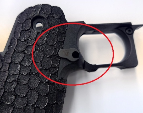 KSK マガジンキャッチセット Black TTIタイプ CNCスチール 東京マルイ