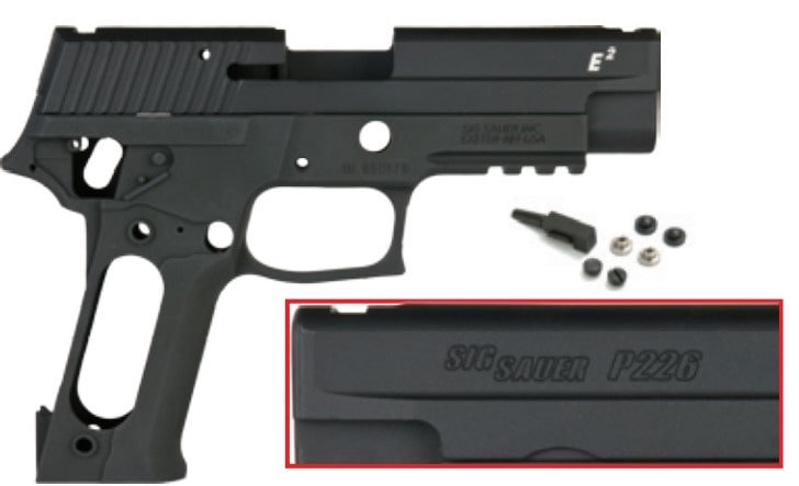 GUARDER 饤 ե졼ॻå SIG P226 E2Black2022Ver. ޥ륤SIG P226R P226-35(BK)