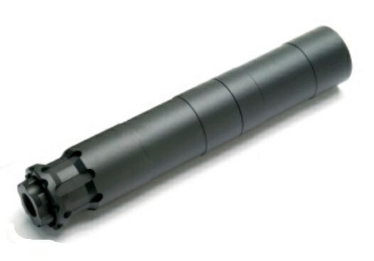 PRO-ARMS サイレンサー Long 198mm Rugged Suppressors Obsidianタイプ