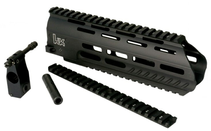 AngryGun レールハンドガード L85A3 M-LOK Ver. Black WE社 L85A2 GBB