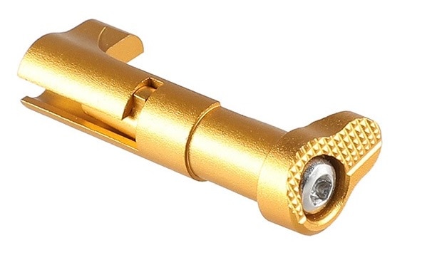 5KU エクステンションマガジンキャッチ GOLD 東京マルイ Hi-CAPA