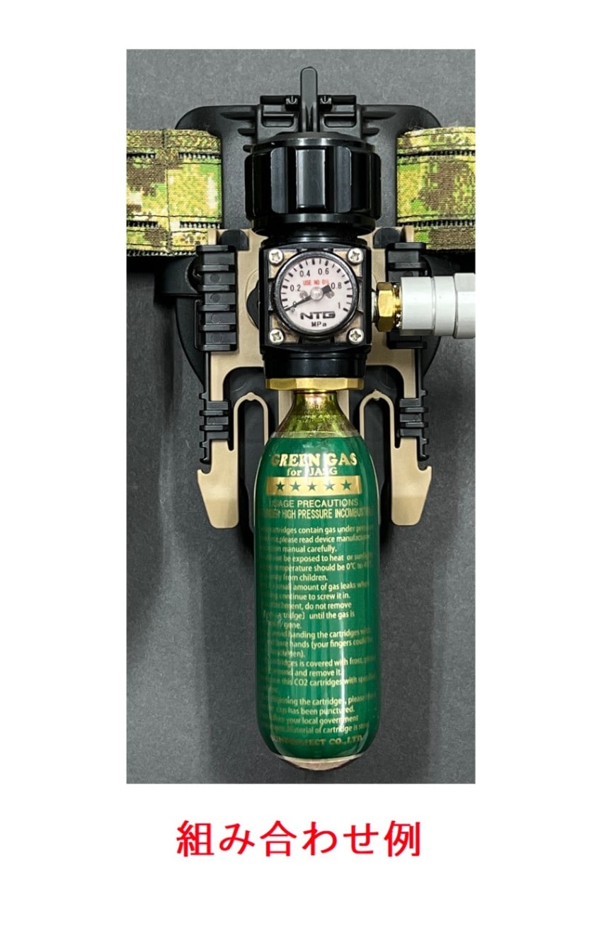 G.A.W. S-Sマウントアダプター サファリランド製QLS グリーン G.A.W. S-Sマウントアダプター GAW3600