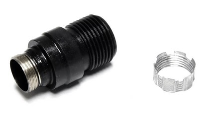 DNR KM企画 インナーマズルロック式 サイレンサーアダプターマルイ