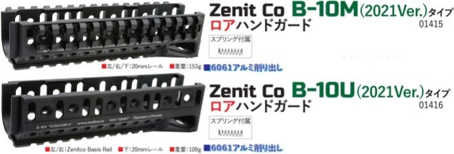 WII TECH レールトップカバー Zenitco B-33(2022Ver.)タイプ 東京