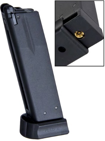 KJ WORKS スペアマガジン CZ SHADOW2 26連 134aリキッドチャージ