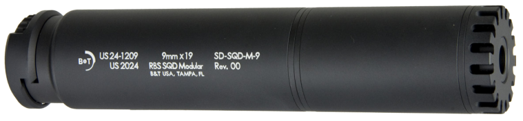 WII TECH B&T SQD-Mタイプ サプレッサー マルイ次世代MP5A4/A5用 04680