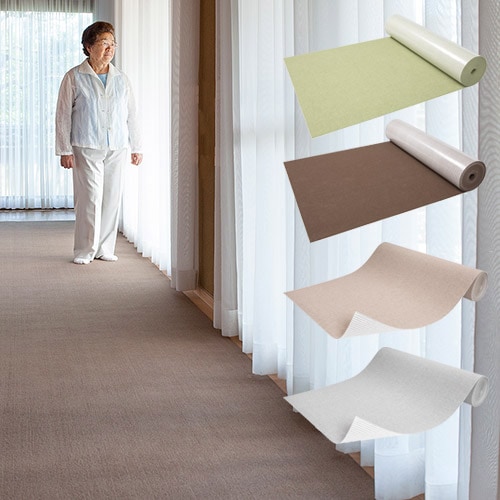おくだけ吸着ロングマット90×800cm | 吸着タイルマット | サンコー