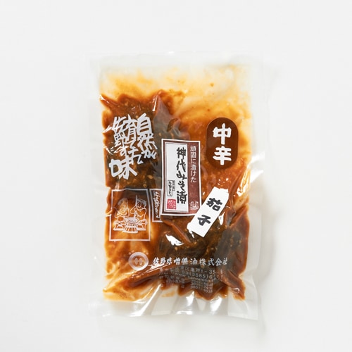 神代みそ漬(中辛)茄子　160g