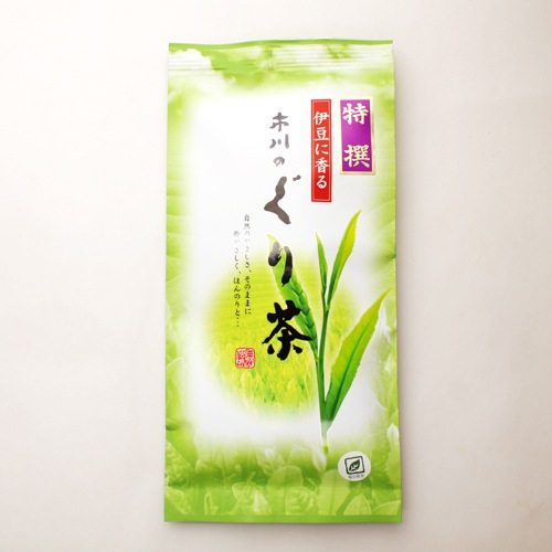 伊豆市川　ぐり茶　特選 100g《新茶待ち》