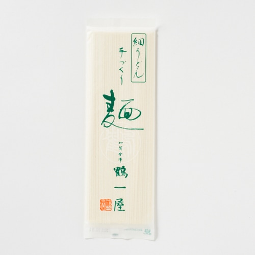 鶴一屋　乾麺(細)うどん　180g
