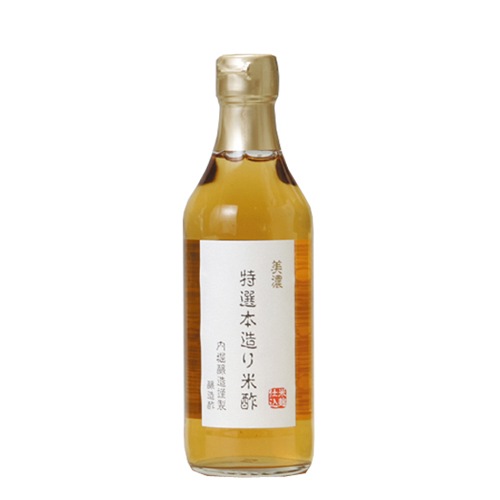 特選本造り米酢　360ml