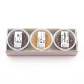 No204 噌セット 贅沢味噌セット 2１0g×3《金亀子みそ赤・大吟・蔵魂》
