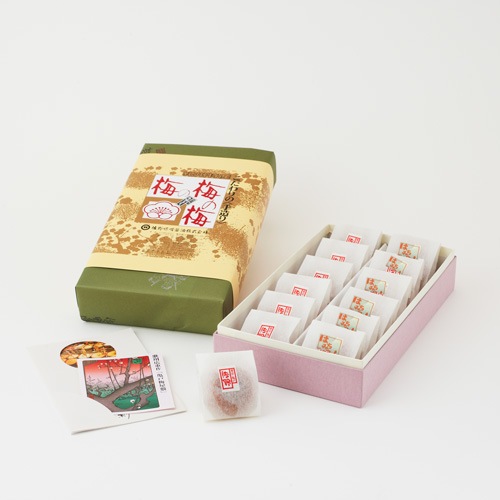 あとひき梅・はちみつ梅（ミックス）　一粒包み　12粒  No.149