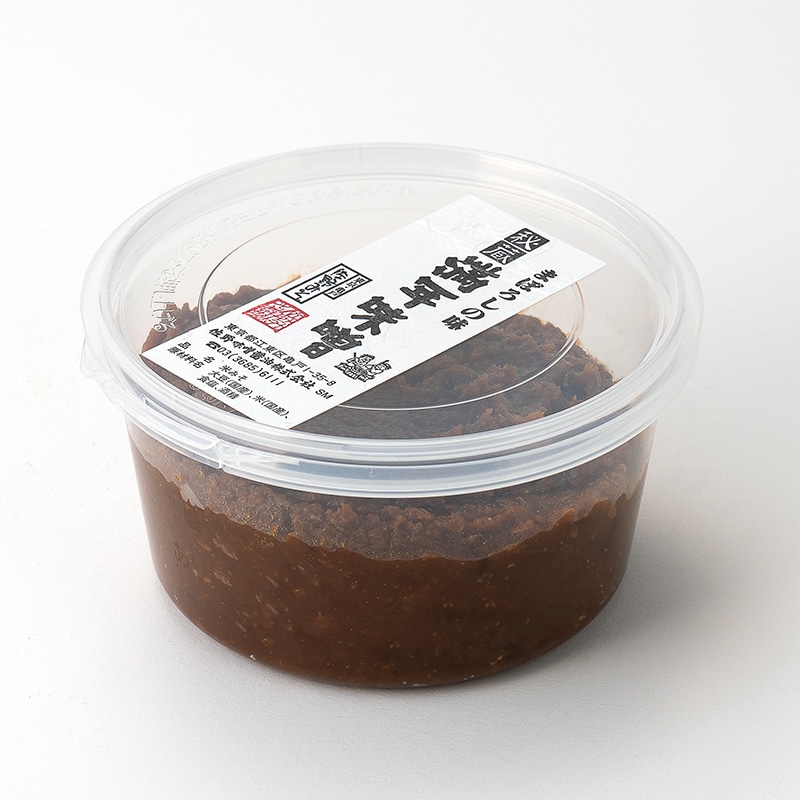 噌カップ 満年味噌 210g | 味噌,噌(にぎやか)カップ 210g | 佐野みそ