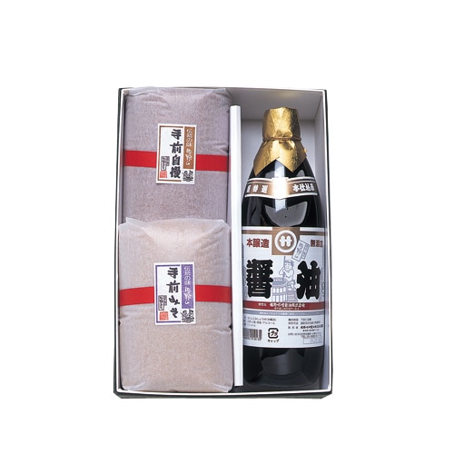 No.64 味噌醤油つめ合わせセット (3種詰合せ)