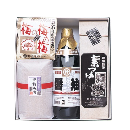 No.93 味噌醤油つめ合わせセット(4種詰合せ)