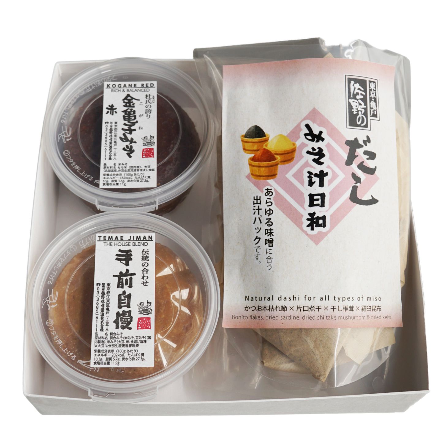 味噌と出汁《みそ汁日和セット》No.271