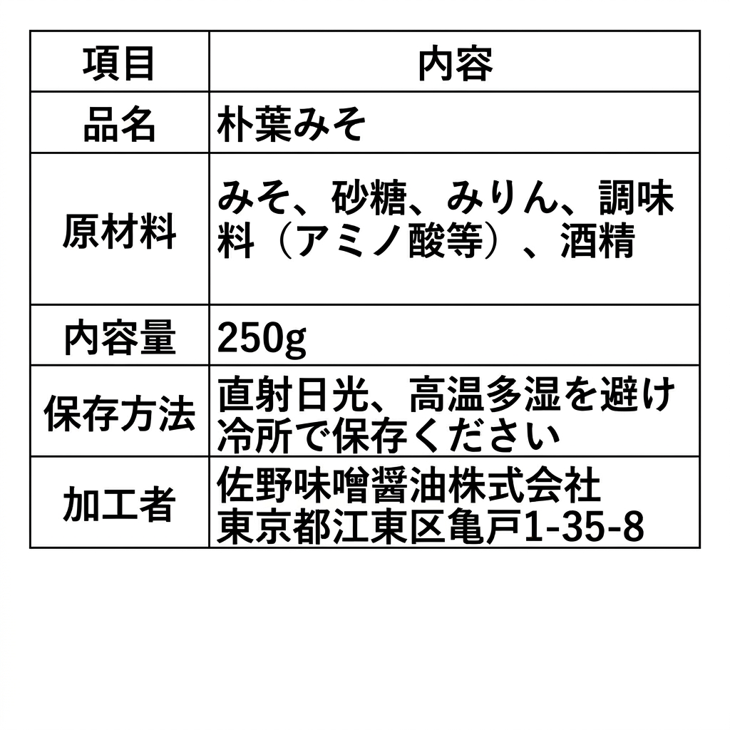 朴葉みそ