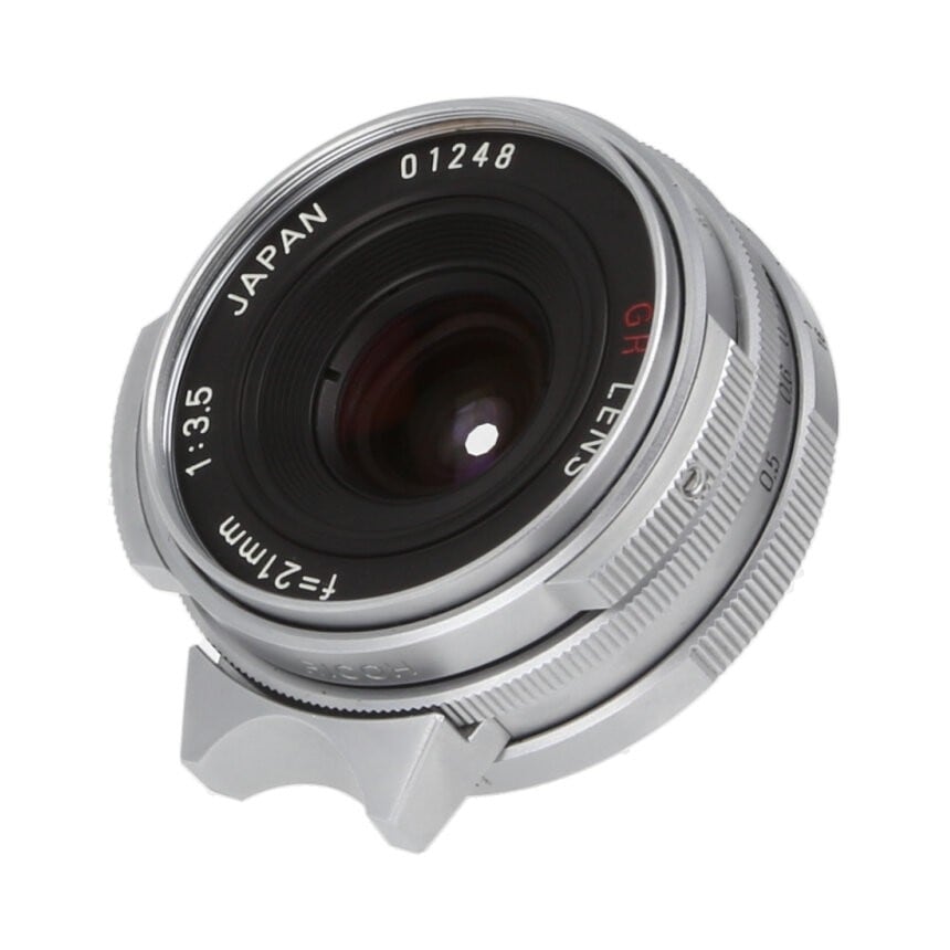RICOH GR21mm F3.5 SILVER (L39) ��AB��