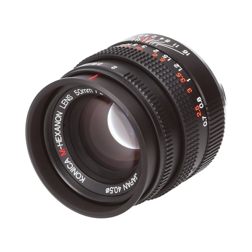 Konica M�إ����Υ� 50mm F2 ��AB��