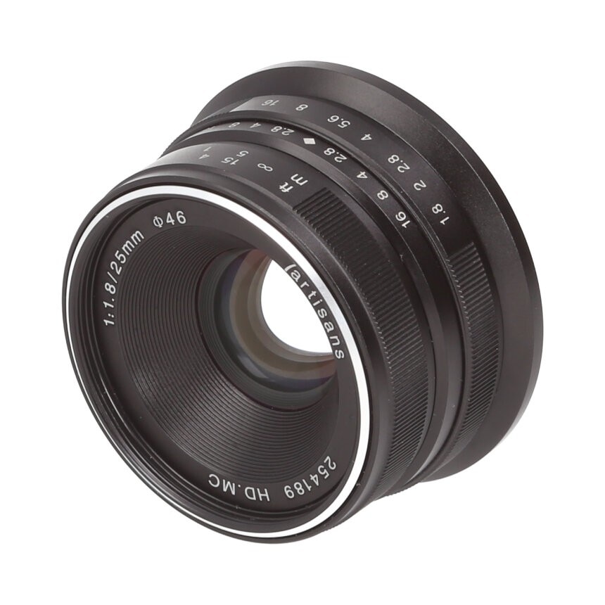  7Artisans 25mm F1.8 Black (FXޥ) AB
